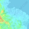 Manyak Payed topographic map, elevation, terrain