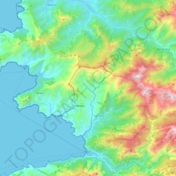 20147 topographic map, elevation, terrain