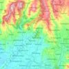 Gebang topographic map, elevation, terrain