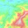 Souto da Casa topographic map, elevation, terrain