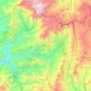 Mistrató topographic map, elevation, terrain