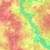 Памятник природы "Бор на Волге у села Шолохово" topographic map, elevation, terrain