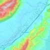 Gachancipá topographic map, elevation, terrain