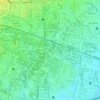 Kebonjayanti topographic map, elevation, terrain