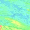 Joukamojärvi topographic map, elevation, terrain