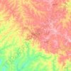Passo Fundo topographic map, elevation, terrain