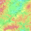 宁安市 topographic map, elevation, terrain