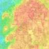 Bristol topographic map, elevation, terrain