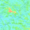 Malappuram topographic map, elevation, terrain
