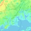 Hyannis topographic map, elevation, terrain
