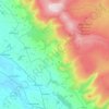 Dufton topographic map, elevation, terrain