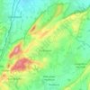 Cardington topographic map, elevation, terrain