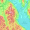 Rælingen topographic map, elevation, terrain