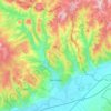 Geoagiu topographic map, elevation, terrain