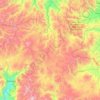 Cayarani topographic map, elevation, terrain