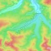 دریاچه سد البرز (لفور) topographic map, elevation, terrain