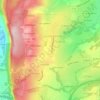 Ayn topographic map, elevation, terrain