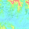 Taquara topographic map, elevation, terrain