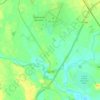 Topcliffe topographic map, elevation, terrain