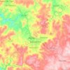 Sobradinho topographic map, elevation, terrain