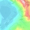 Owens Lake topographic map, elevation, terrain