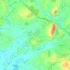 Edgmond topographic map, elevation, terrain