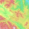 Dabun Gelang topographic map, elevation, terrain