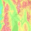 Bear Lake County topographic map, elevation, terrain