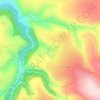 Bani Haiyane topographic map, elevation, terrain