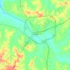 Huntingdon topographic map, elevation, terrain