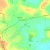 Fincham topographic map, elevation, terrain