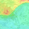 Breddin topographic map, elevation, terrain