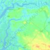 Arrondissement de Djilor topographic map, elevation, terrain