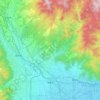 Kai topographic map, elevation, terrain