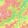 Yusufeli topographic map, elevation, terrain