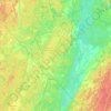 Успенское сельское поселение topographic map, elevation, terrain