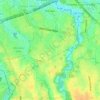 Ciater topographic map, elevation, terrain