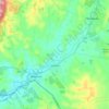 Oakbank topographic map, elevation, terrain