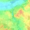 Juodupė topographic map, elevation, terrain