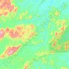 Sokan topographic map, elevation, terrain