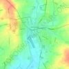 Horncastle topographic map, elevation, terrain