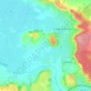 Compton Dundon topographic map, elevation, terrain