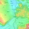 名間鄉 topographic map, elevation, terrain