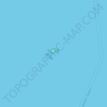 Île du Toro topographic map, elevation, terrain