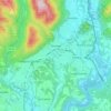 Arcisate topographic map, elevation, terrain