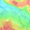 Bezděkov topographic map, elevation, terrain