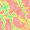 Acomayo topographic map, elevation, terrain