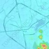 Saraburi topographic map, elevation, terrain