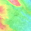Floridia topographic map, elevation, terrain