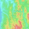 Nakagawa topographic map, elevation, terrain